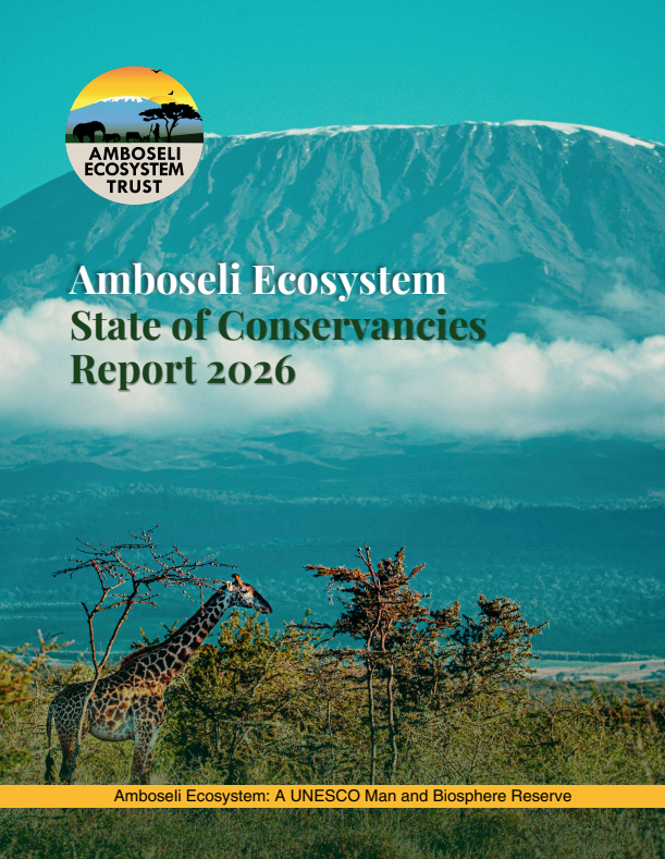 Amboseli State of Conservancies Report 2026 Cover
